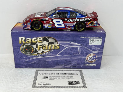 Action Nascar #8 Dale Earnhardt Jr. Budweiser U.S. Olympic Chrome 1:24 Diecast