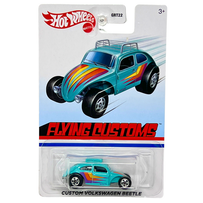 Hot Wheels Flying Customs Custom Volkswagen Beetle 1:64 Diecast V2