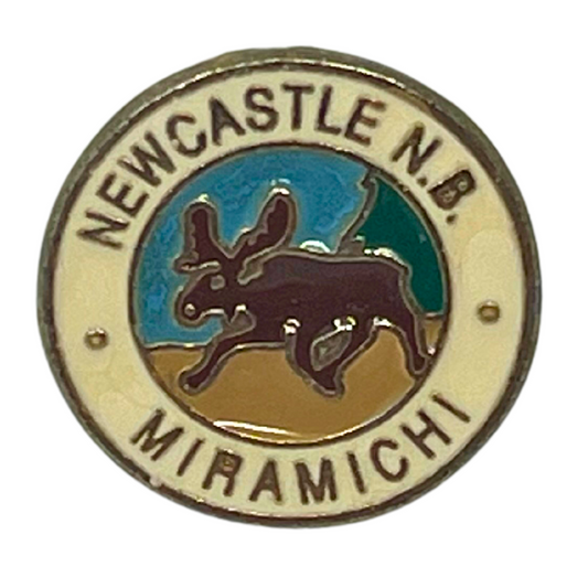 Newcastle Miramichi New Brunswick Souvenir Cities & States Lapel Pin SP3