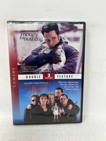 Money For Nothing / Disorganized Crime (DVD) Crime Movie New and Sealed!!!