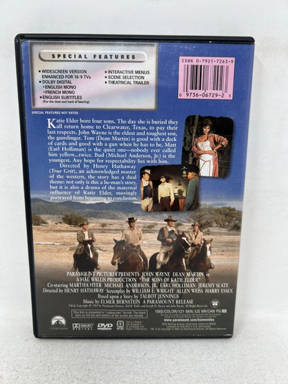 The Sons of Katie Elder (DVD) John Wayne Western Good Condition!!!