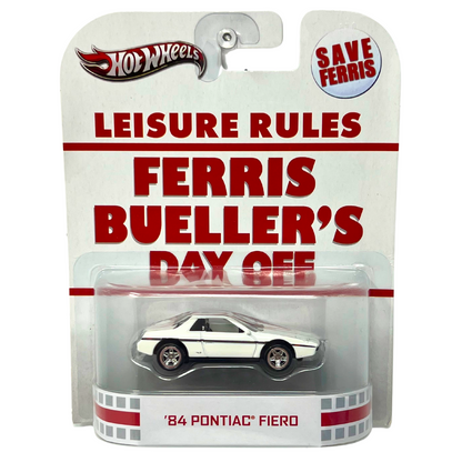 Hot Wheels Retro Entertainment Ferris Bueller 1984 Pontiac Fiero 1:64 Diecast