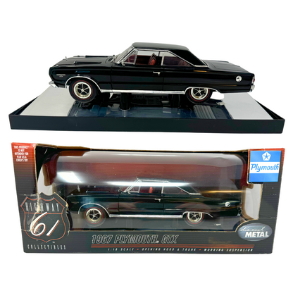 Highway 61 Collectibles 1967 Plymouth GTX 1:18 Diecast