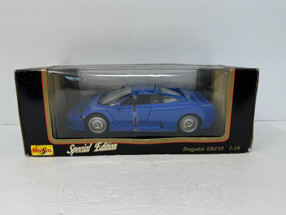 Maisto 1992 Bugatti EB110 Special Edition 1:18 Diecast