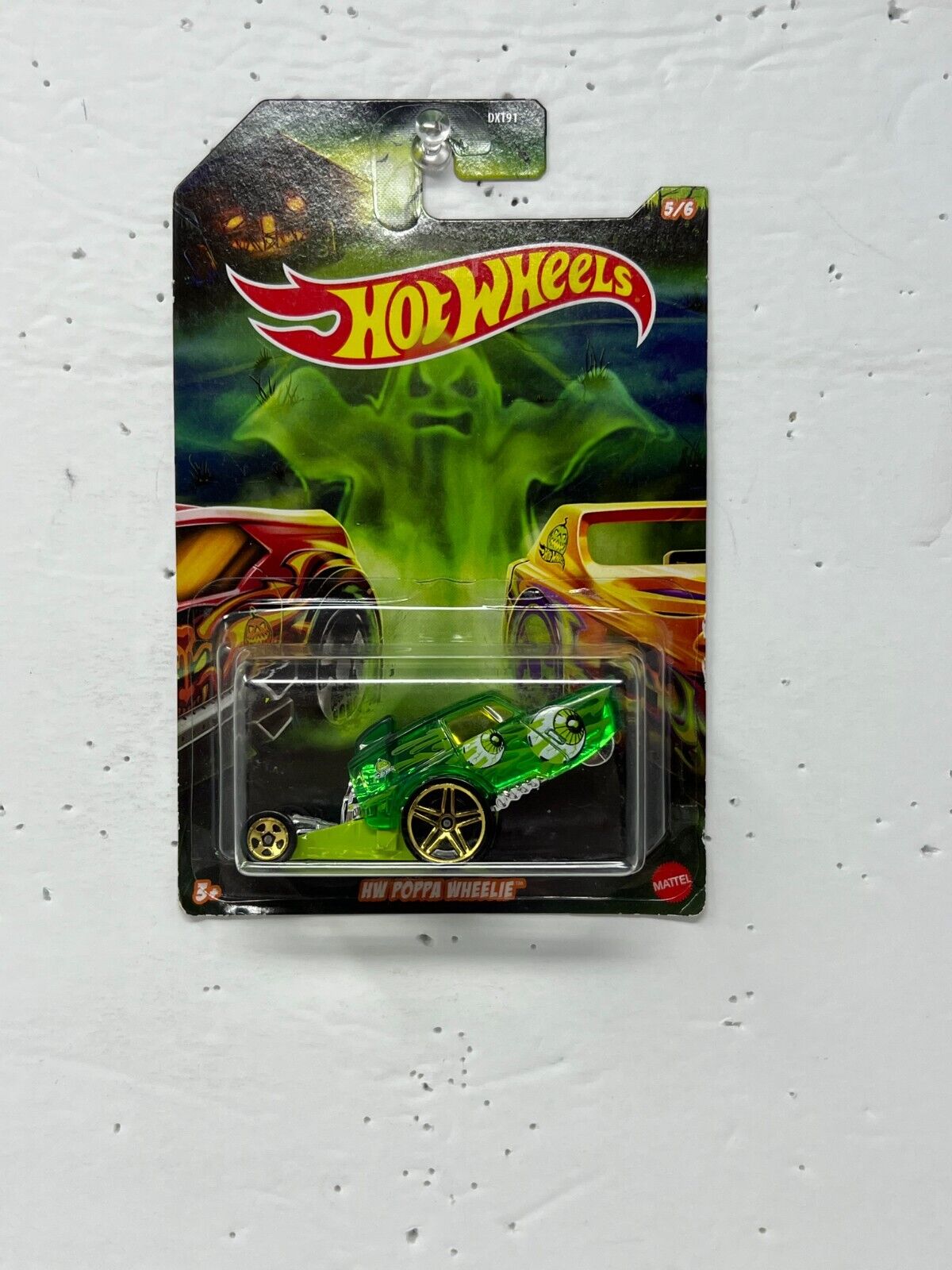 Hot Wheels Halloween Fright HW Poppa Wheelie Fantasy Cars 1:64 Diecast