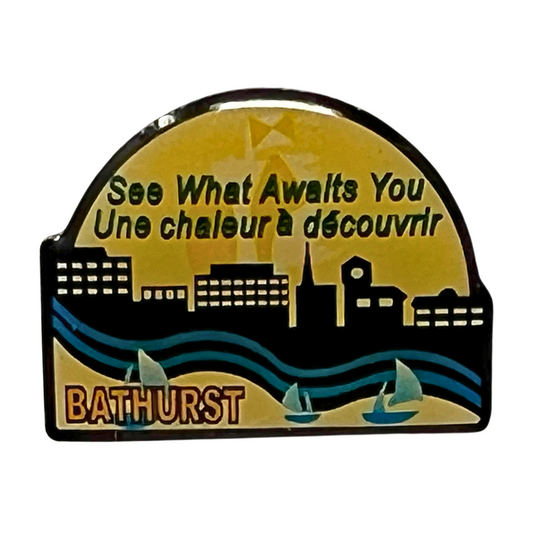 Bathurst New Brunswick Souvenir Cities & States Lapel Pin SP3 V2