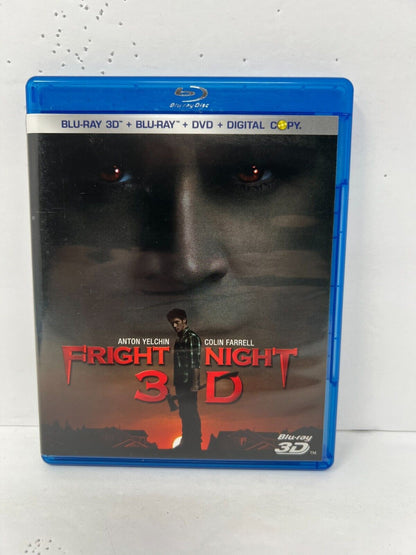 Fright Night (Blu-ray 3D) Horror Good Condition!!!