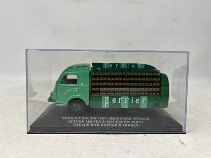 IXO Cofradis Renault Galion 1957 Limonadier Perrier 1:43 Diecast Limited Run