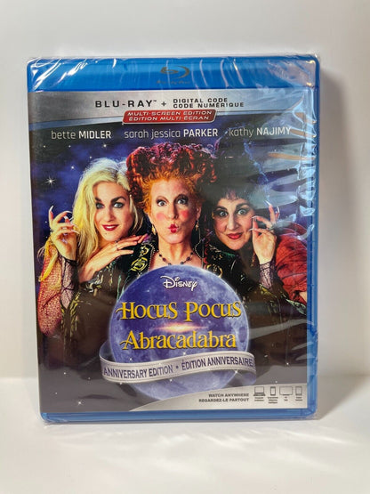 Disney Hocus Pocus (Blu-ray) Live Action New and Sealed!!!