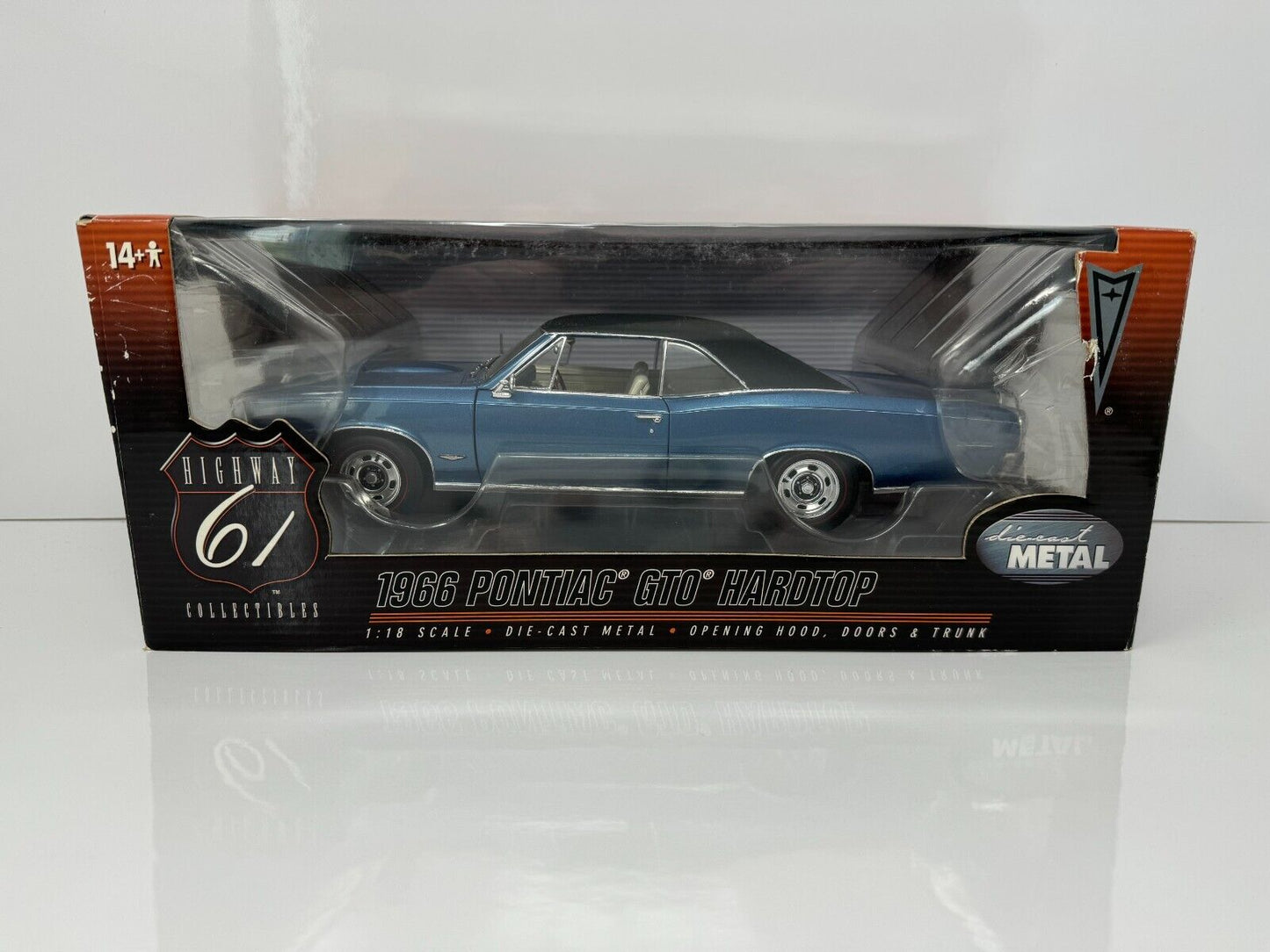 Highway 61 1966 Pontiac GTO Hardtop 1:18 Diecast