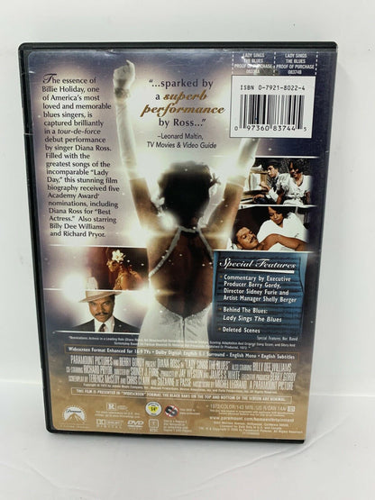 Lady Sings the Blues (DVD) Music Biography Good Condition!!!