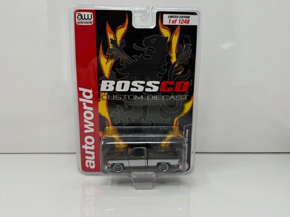 Auto World Boss Co. 1973 Chevrolet C10 Pickup 1:64 Diecast Limited 1 of 1248