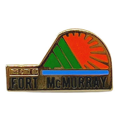 The City of Fort McMurray Alberta Cities & States Lapel Pin