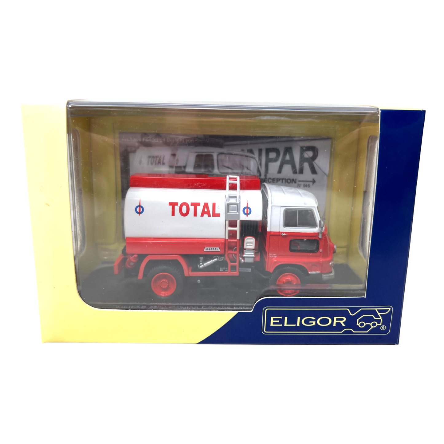 Eligor Sinpar Mini Camion Citerne Petrolier Total 1:43 Diecast