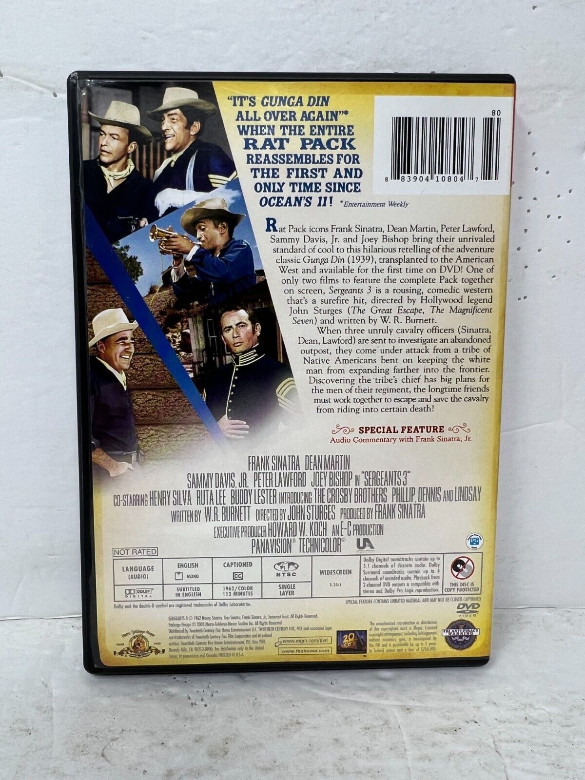 Sergeants 3 (DVD) Western Good Condition!!!