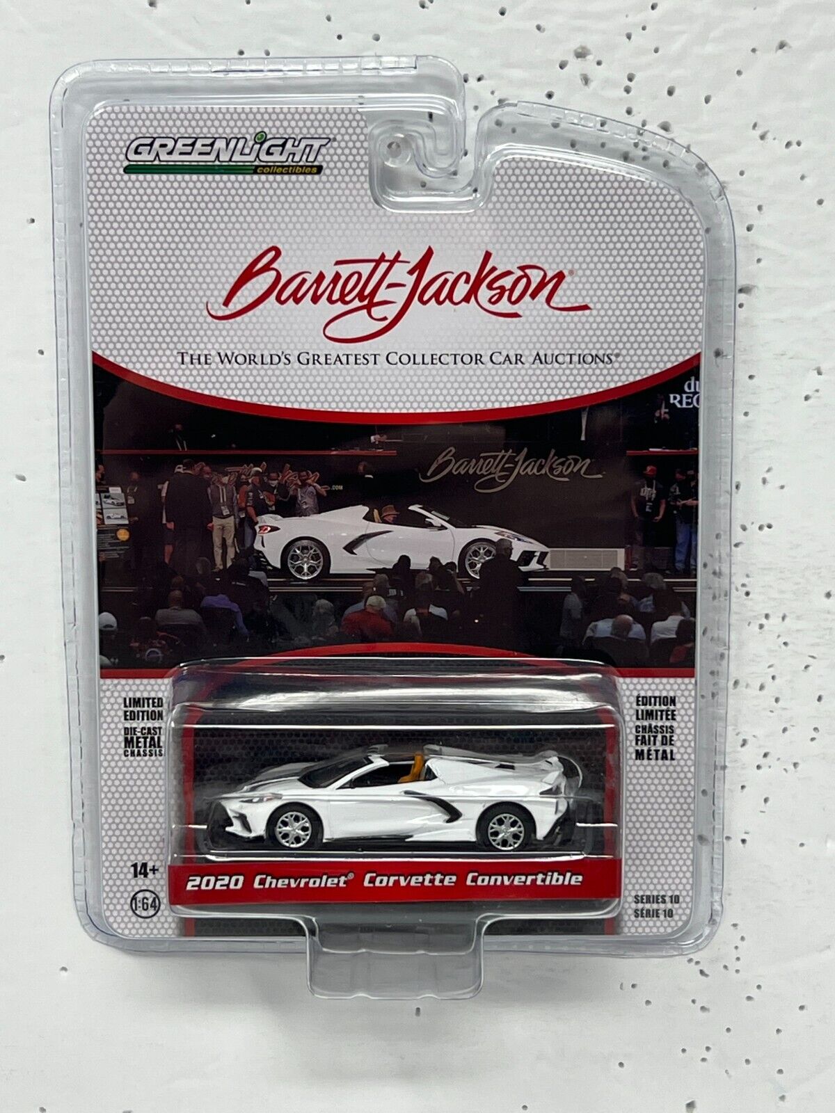 Greenlight Barrett-Jackson 2020 Chevrolet Corvette Convertible 1:64 Diecast