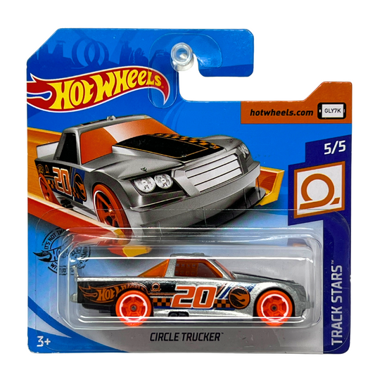 Hot Wheels Treasure Hunt Track Stars Circle Trucker 1:64 Diecast Short Card