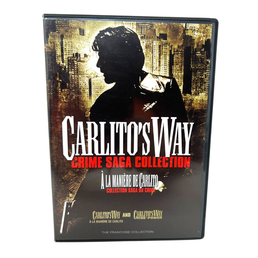 Carlito's Way Crime Saga Collection (DVD) Al Pacino Good Condition!!!