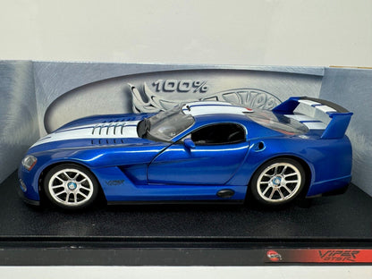 Hot Wheels 100% Dodge Viper GTS R 118 Diecast