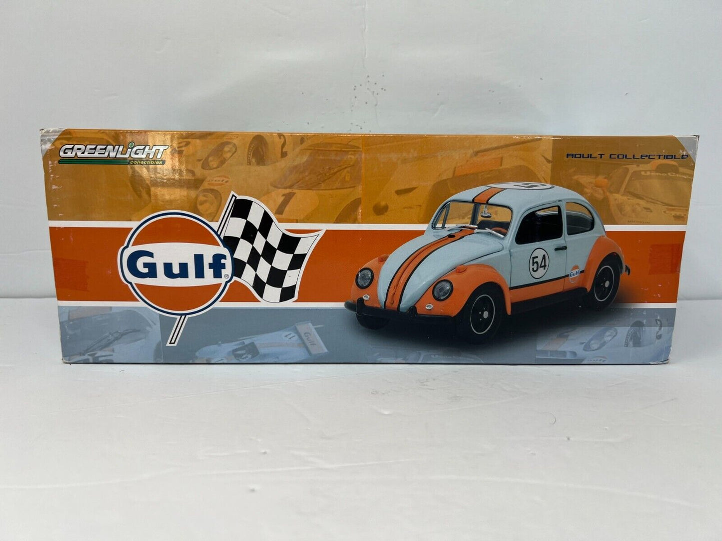 Greenlight Volkswagen Beetle Gulf #54 Limited Edition 1:18 Diecast