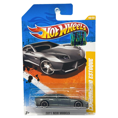 Hot Wheels 2011 New Models Lamborghini Estoque 1:64 Diecast Factory Sealed Grey