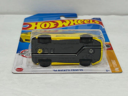 Hot Wheels HW Turbo '94 Bugatti EB110 SS Yellow 1:64 Diecast Version 2