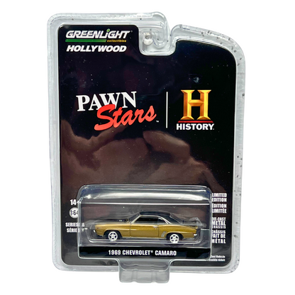 Greenlight Hollywood Pawn Stars 1969 Chevrolet Camaro 1:64 Diecast