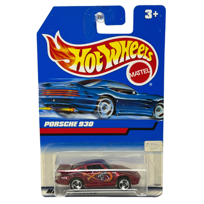 Hot Wheels Porsche 930 1:64 Diecast Red V2