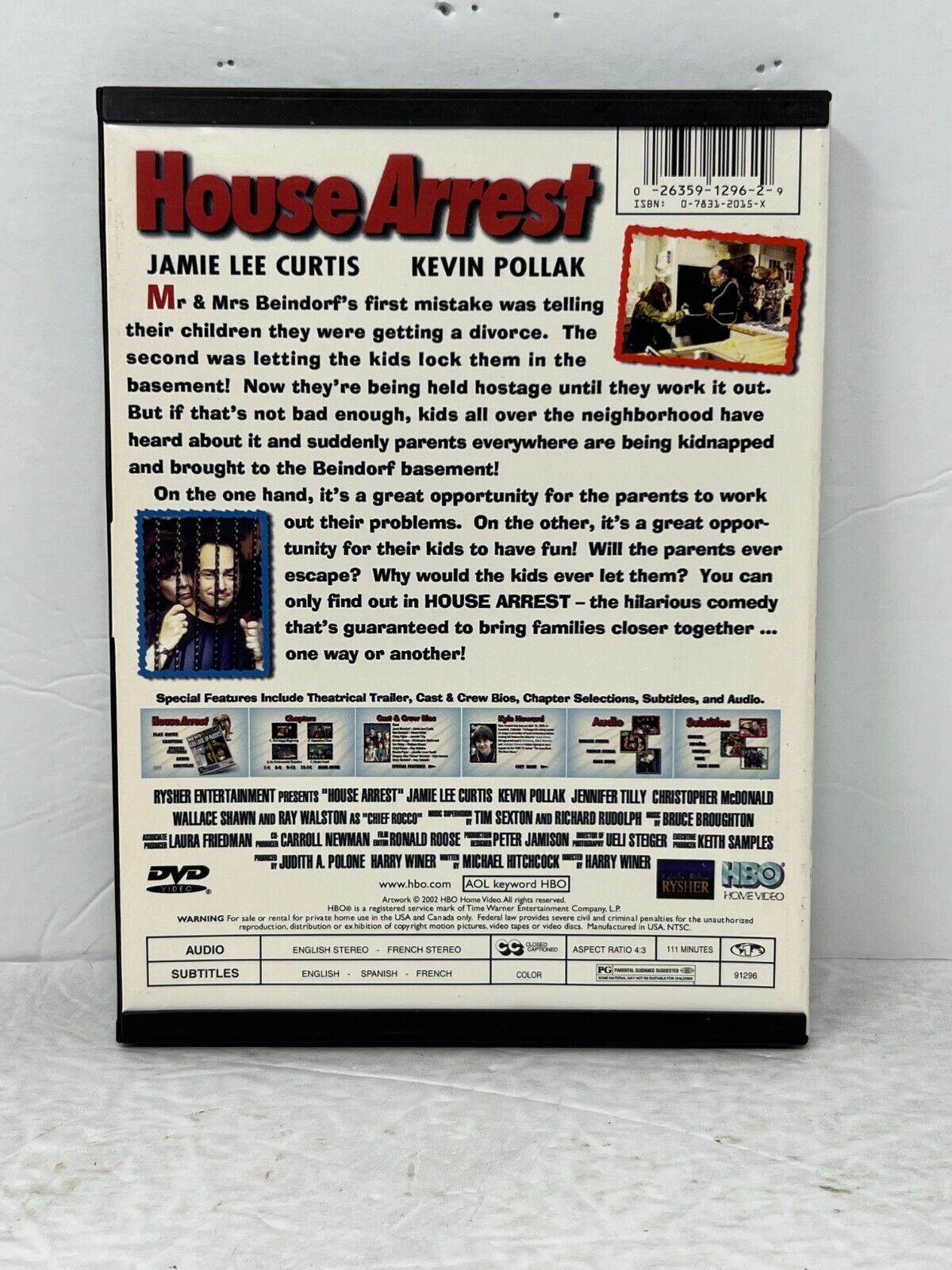 House Arrest (DVD) Comedy Movie