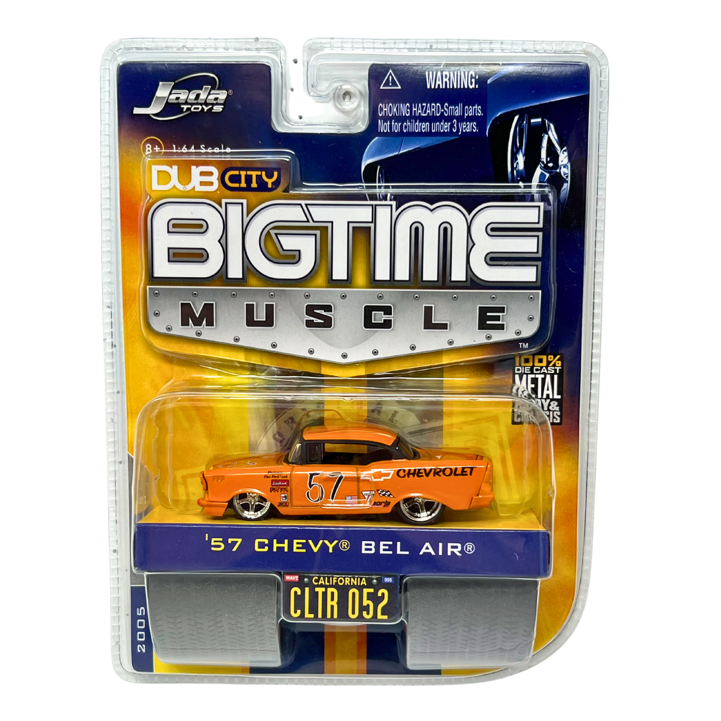 Jada Dub City Bigtime Muscle 1957 Chevy Bel Air 1:64 Diecast