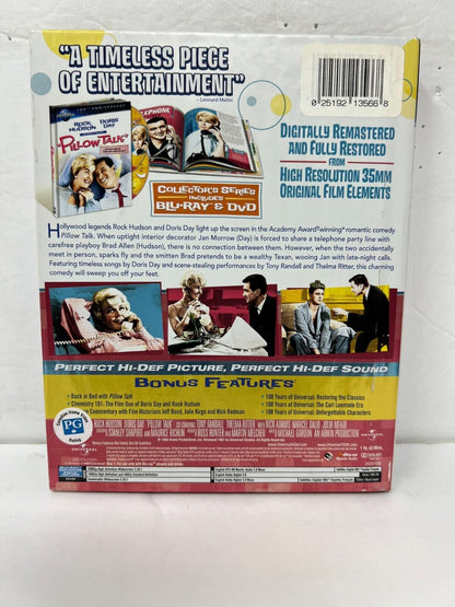 Pillow Talk (Blu-ray) Digibook Romance Good Condition!!!