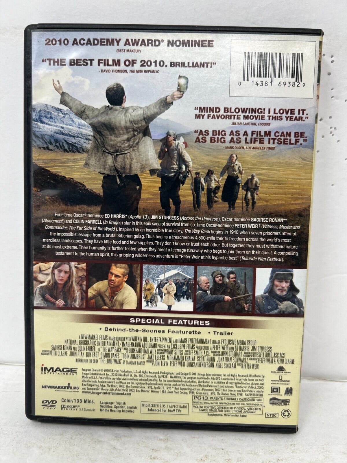 The Way Back (DVD) Adventure Good Condition!!!