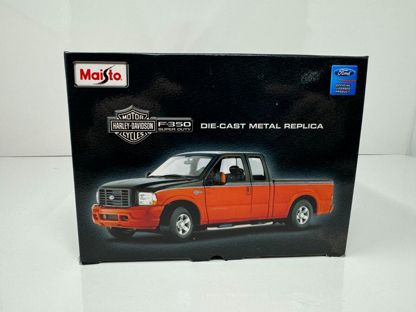 Maisto Harley Davidson 2004 Ford F-350 Super Duty 1:18 Diecast