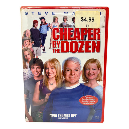 Cheaper by the Dozen (DVD) Comedy New and Sealed!!!