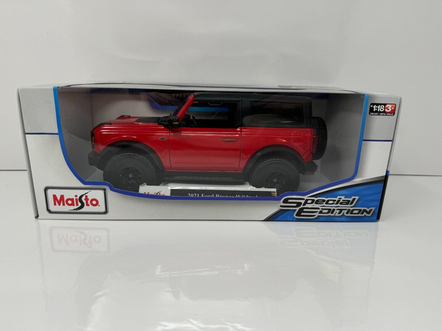 Maisto 2021 Ford Bronco Wildtrak Special Edition 1:18 Diecast