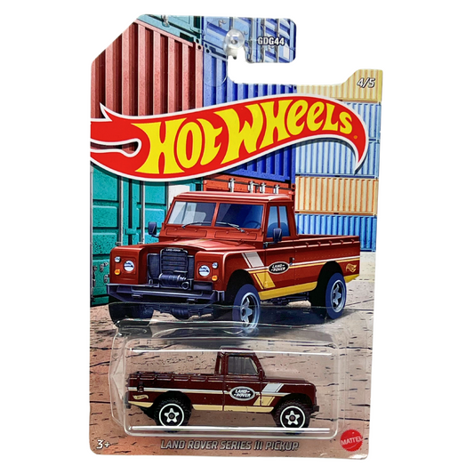 Hot Wheels Pickup Truck Series Land Rover Series III Pickup 1:64 Diecast