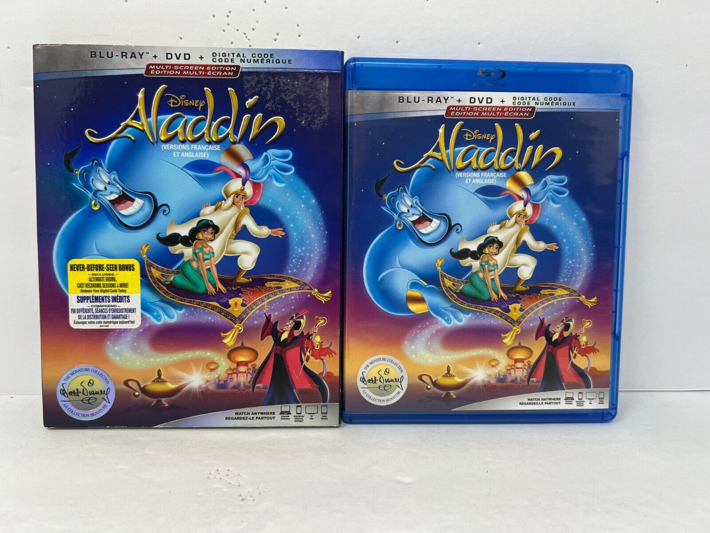 Aladdin (Blu-ray) Disney Classic Good Condition!!!