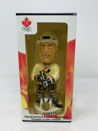 Paul Kariya NHL Team Canada 2002 Olympic Gold Medal Bobblehead Figure