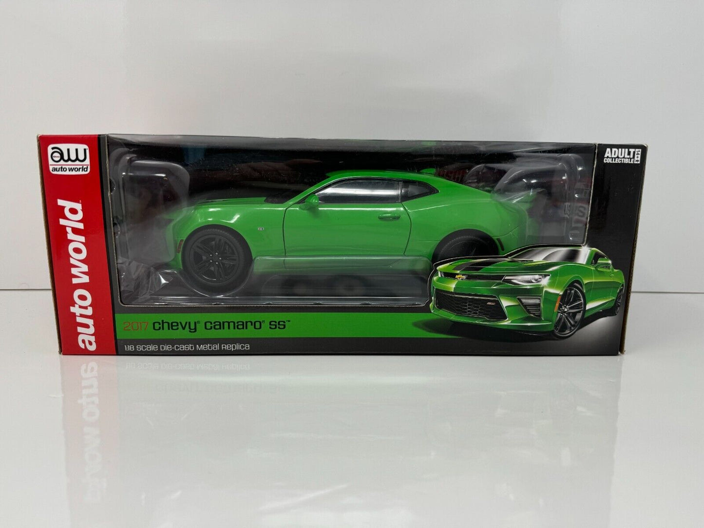 Autoworld 2017 Chevy Camaro SS Limited Edition 1:18 Diecast 1 of 1002