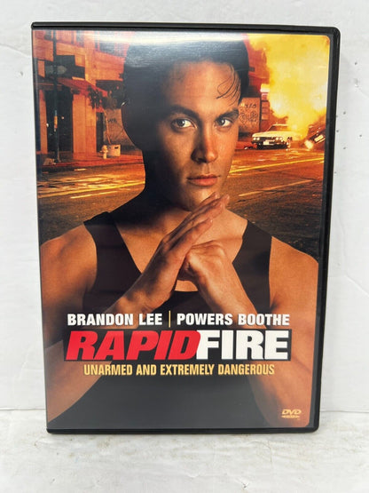 Rapid Fire (DVD) Action Good Condition!!!