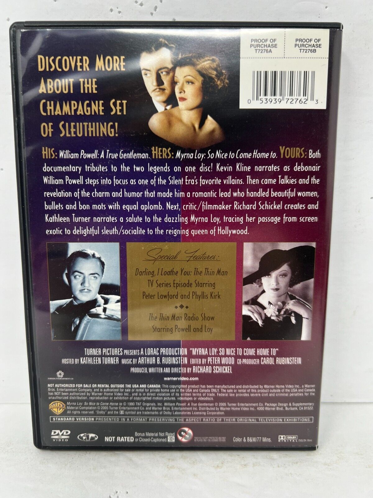 Thin Man: The Complete Collection (DVD) Boxset Good Condition!!!