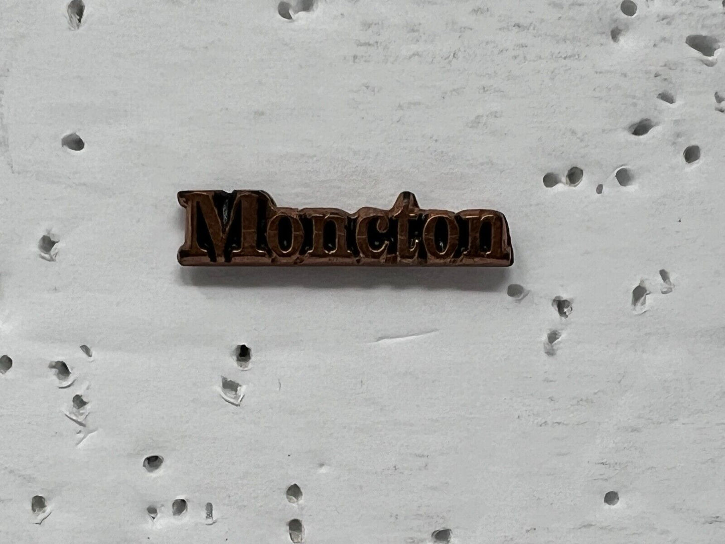 Moncton New Brunswick Souvenir Cities & States Lapel Pin SP6 V16