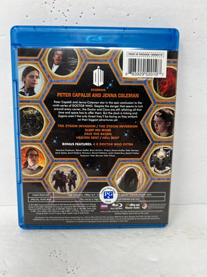 Doctor Who: Season 9 (Blu-ray) Sci-Fi TV Series Good Condition!!!