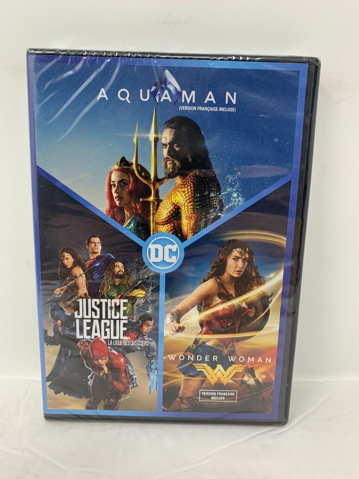 Aquaman / Justice League / Wonder Woman (DVD) DC Movie Collection Sealed!!