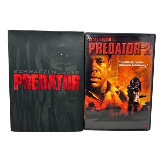 Predator 1 & 2 Collection (DVD) Action Good Condition!!!