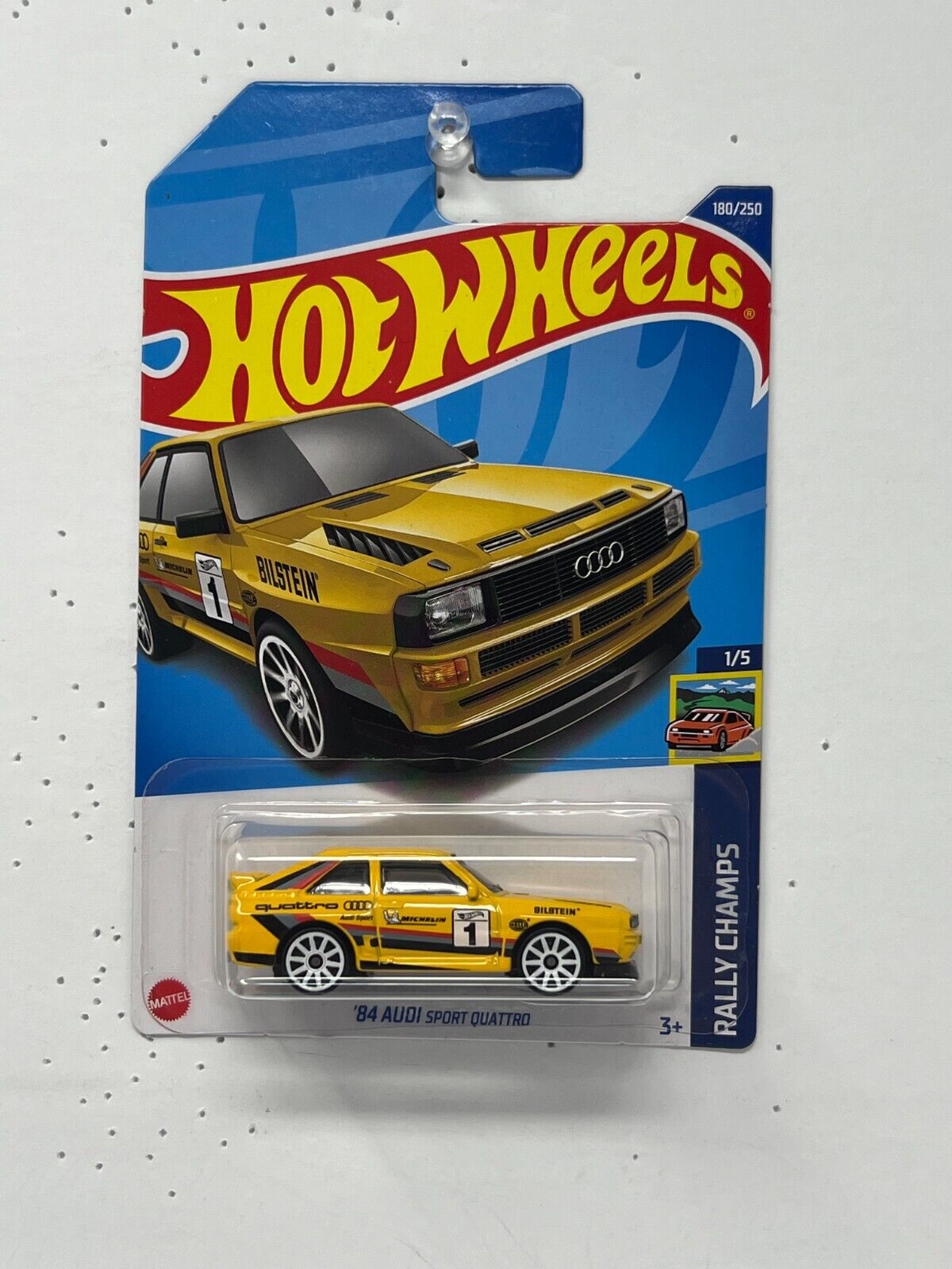 Hot Wheels Rally Champs 1984 Audi Sport Quattro 1:64 Diecast