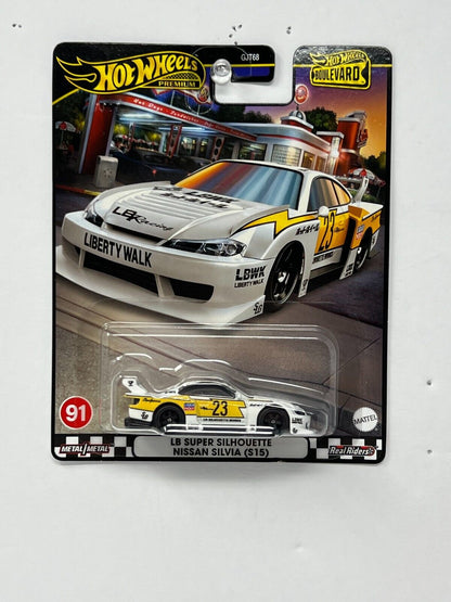 Hot Wheels Premium Boulevard LB Super Silhouette Nissan Silvia S15 1:64 Diecast