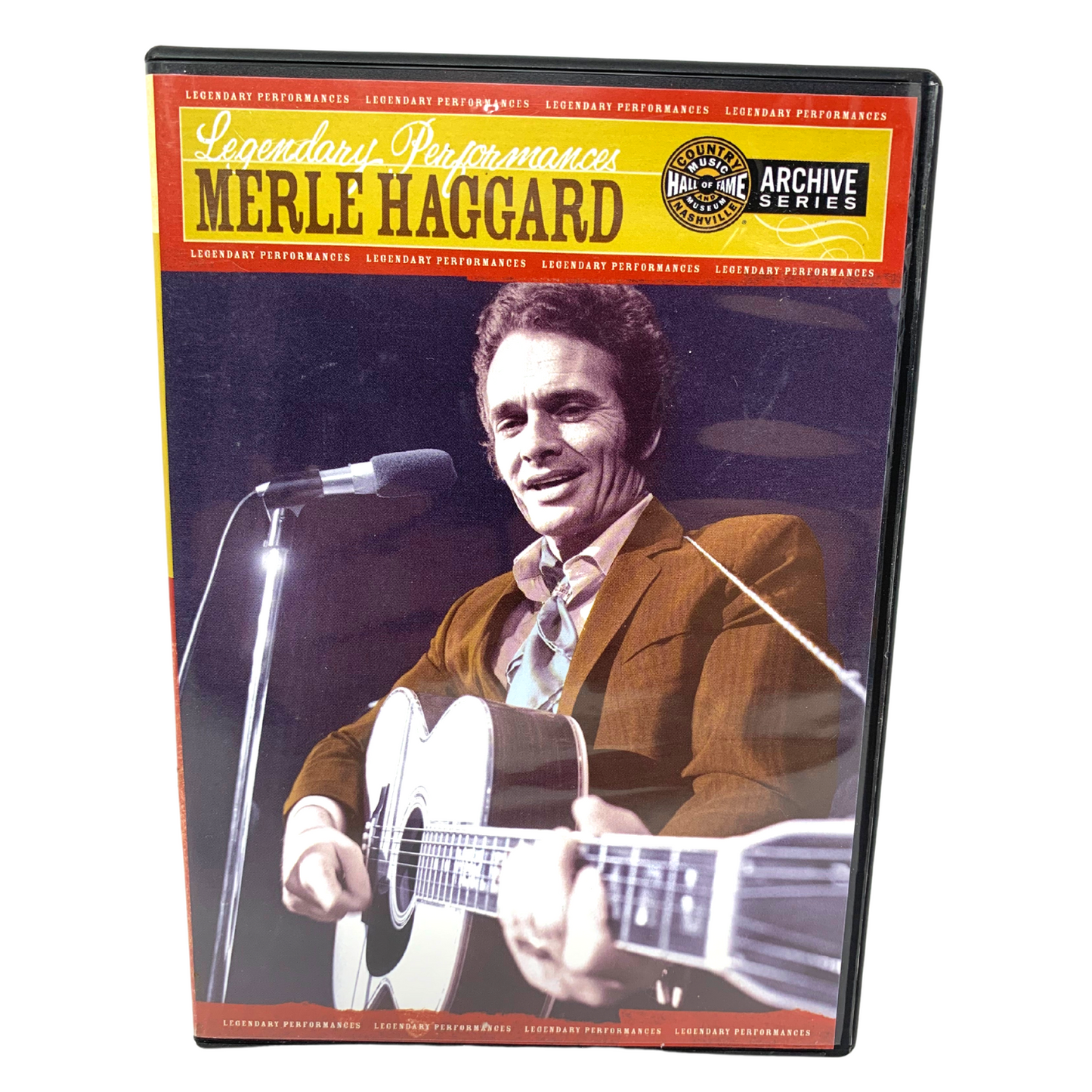 Merle Haggard Legendary Performances (DVD) Music Concert Good Condition!!!