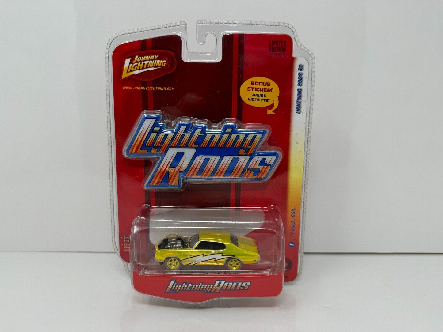 Johnny Lightning Lightning Rods 1971 Buick GSX 1:64 Diecast