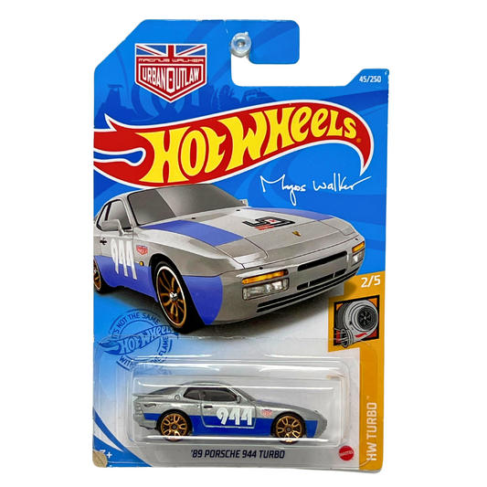 Hot Wheels HW Turbo 1989 Porsche 944 Turbo 1:64 Diecast V3